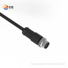 M12 A Code male straight head waterproof connector